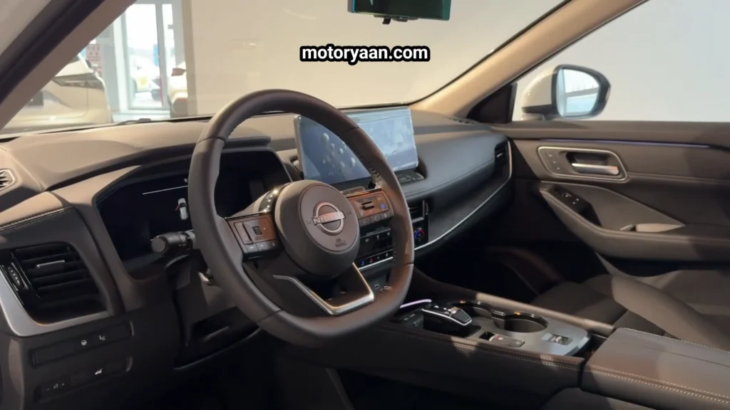 2026 Nissan X Trail e Power dashboard infotainment system and center console