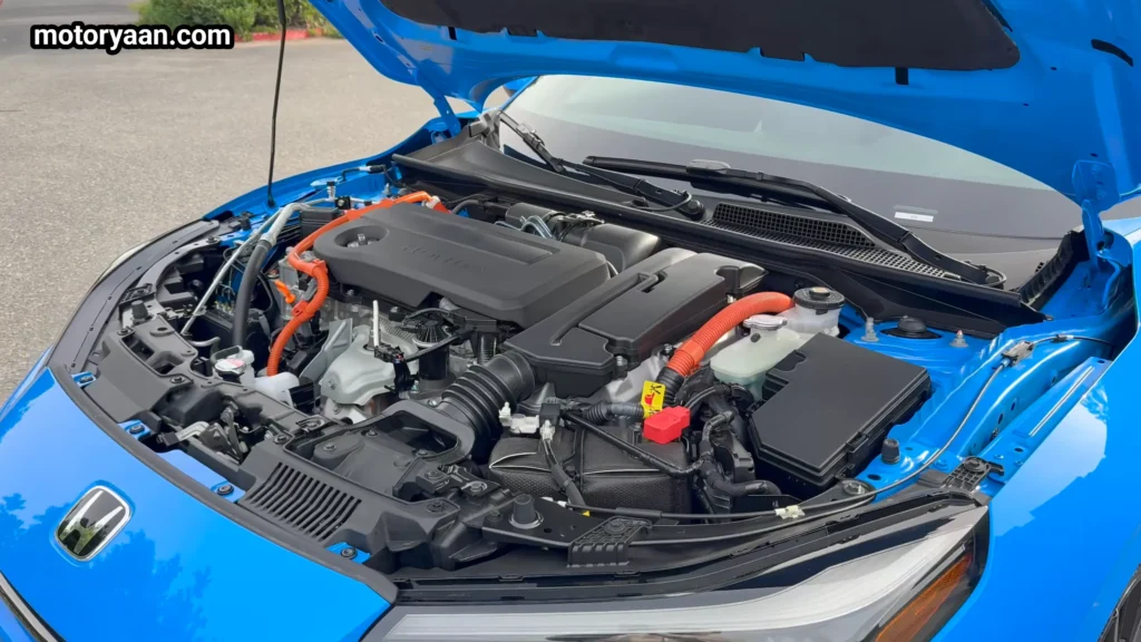 2026 Honda Prelude hybrid engine bay view