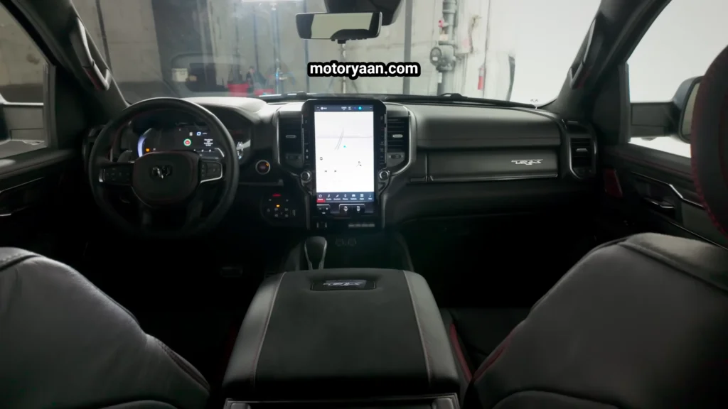 2027 Ram 1500 SRT TRX Officially Revealed interior dashboard steering infotainment