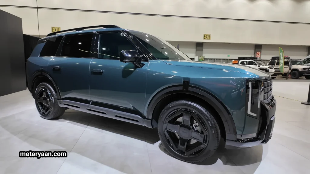 2027 Kia Telluride SX-Prestige Hybrid side profile exterior