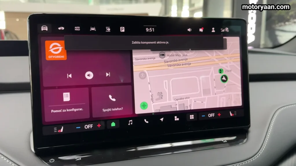 2026 Skoda Elroq Review infotainment touchscreen with connected car features
