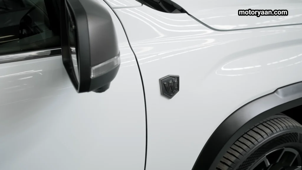 Volkswagen Amarok W600 Walkinshaw front fender badge detail