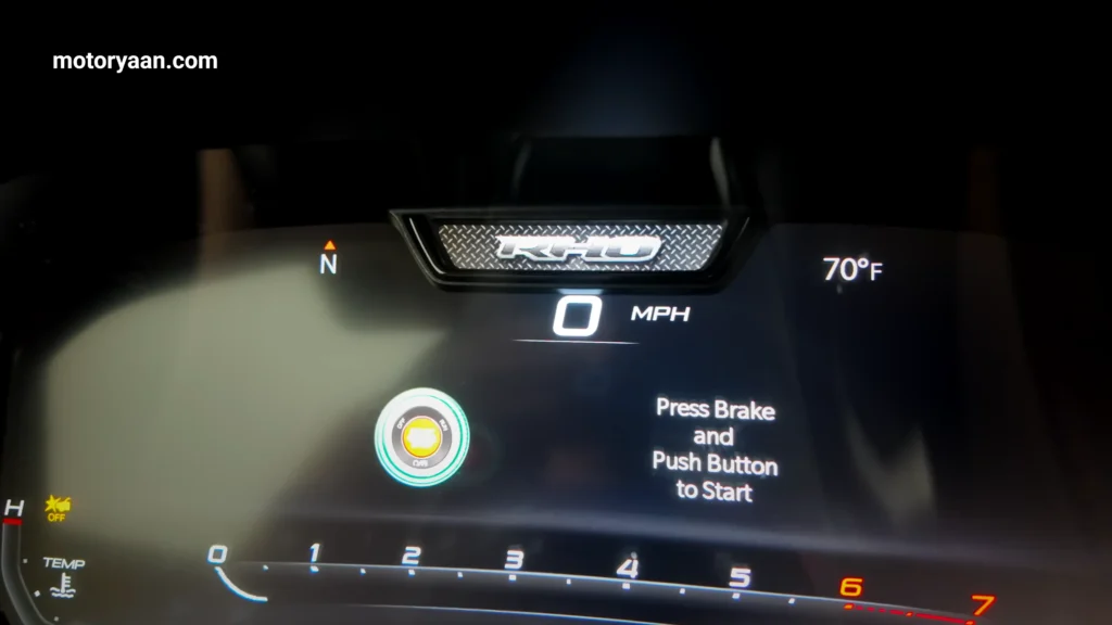 2027 Ram 1500 SRT TRX Officially Revealed digital instrument cluster display