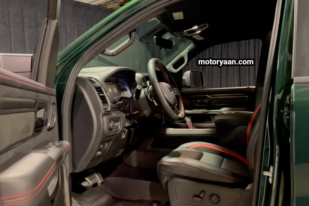 2027 Ram 1500 SRT TRX front interior with premium dashboard