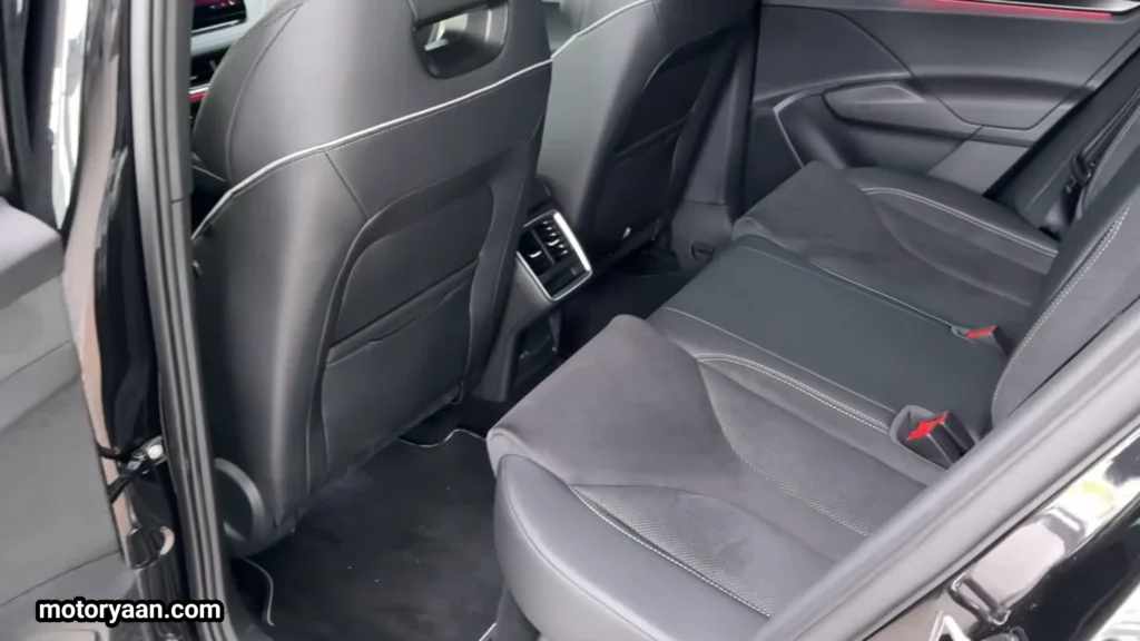 2026 Skoda Elroq Review rear seats legroom comfort and flat floor design