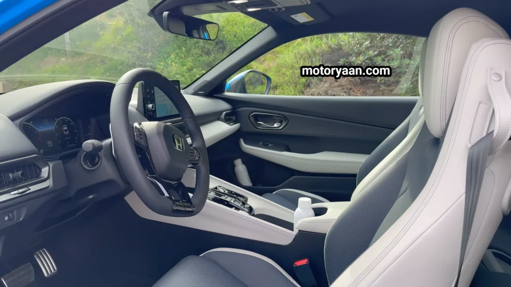 2026 Honda Prelude dashboard steering wheel instrument cluster infotainment