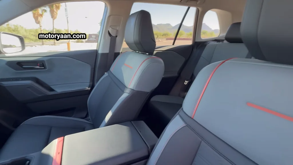 2026 Toyota RAV4 Woodland front seats with Woodland upholstery