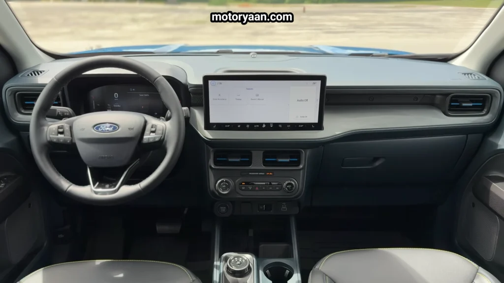 2026 Ford Maverick Lobo front seats with LOBO branding