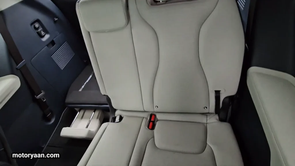 2026 Kia Carnival SX Prestige third row seats with adult-friendly space