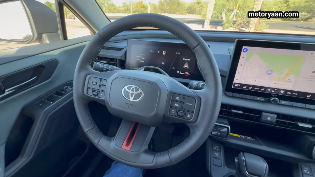 2026 Toyota RAV4 Woodland steering wheel controls