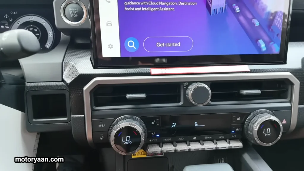 2026 Toyota 4Runner Review climate control panel with physical knobs