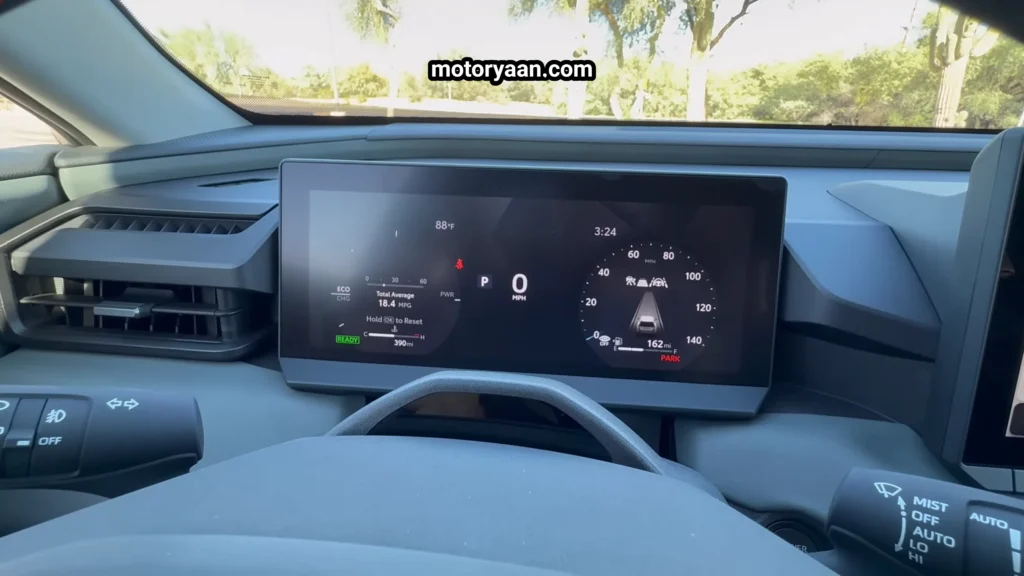 2026 Toyota RAV4 Woodland digital instrument cluster