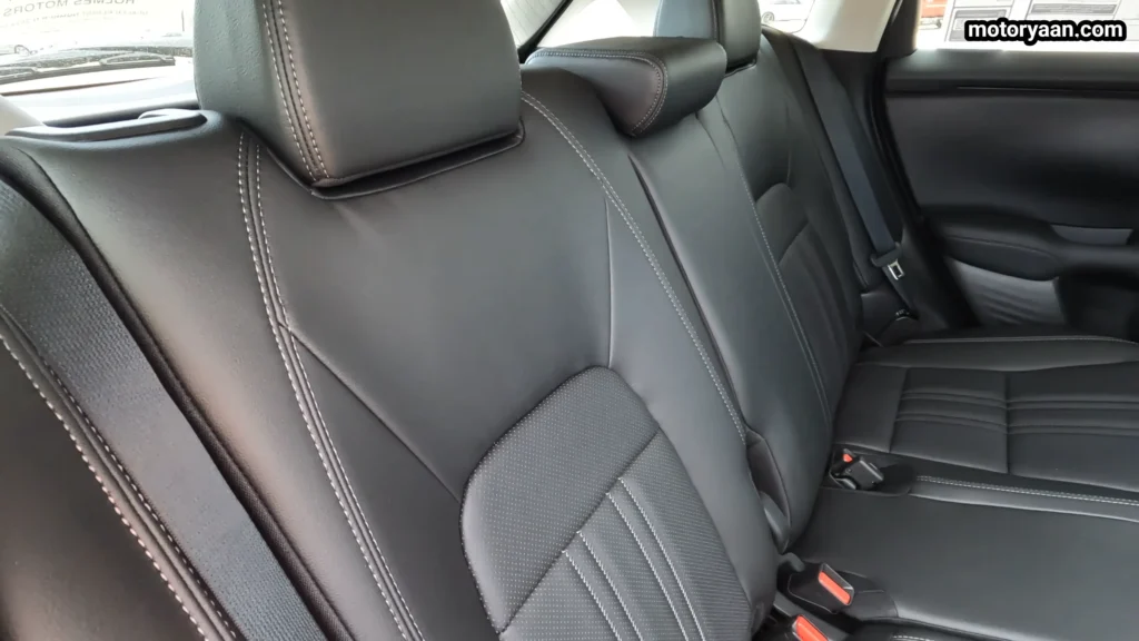 2026 Honda HR-V second row seats with class-leading legroom