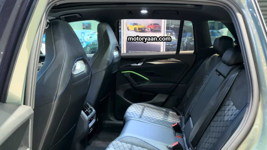 2026 Volkswagen Tiguan Turbo R-Line front and rear seats showcasing cabin space