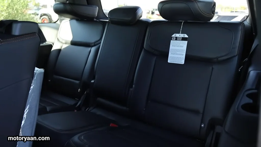 Third row seats of the 2026 Ford Expedition Tremor providing additional seating capacity