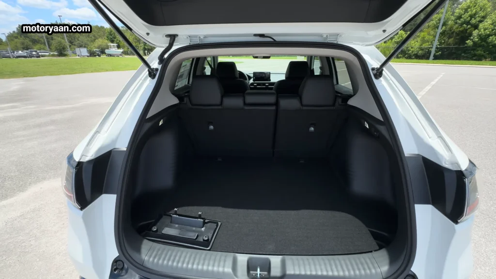2026 Honda HR-V boot space with seats up