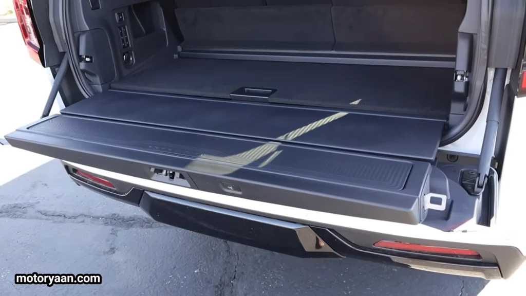 Boot space of the 2026 Ford Expedition Tremor with large luggage capacity