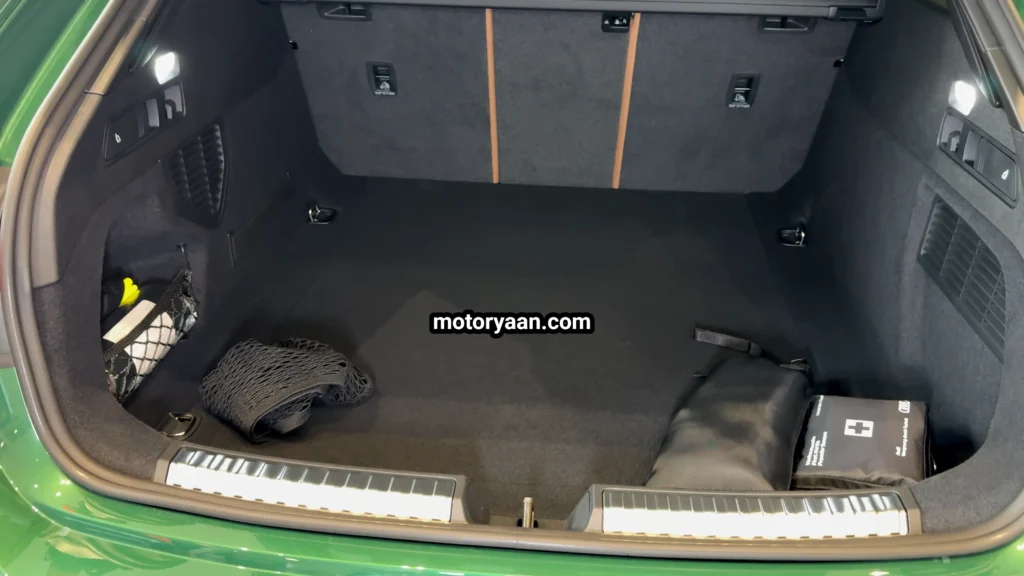 2026 Audi A5 Avant boot space with practical cargo capacity