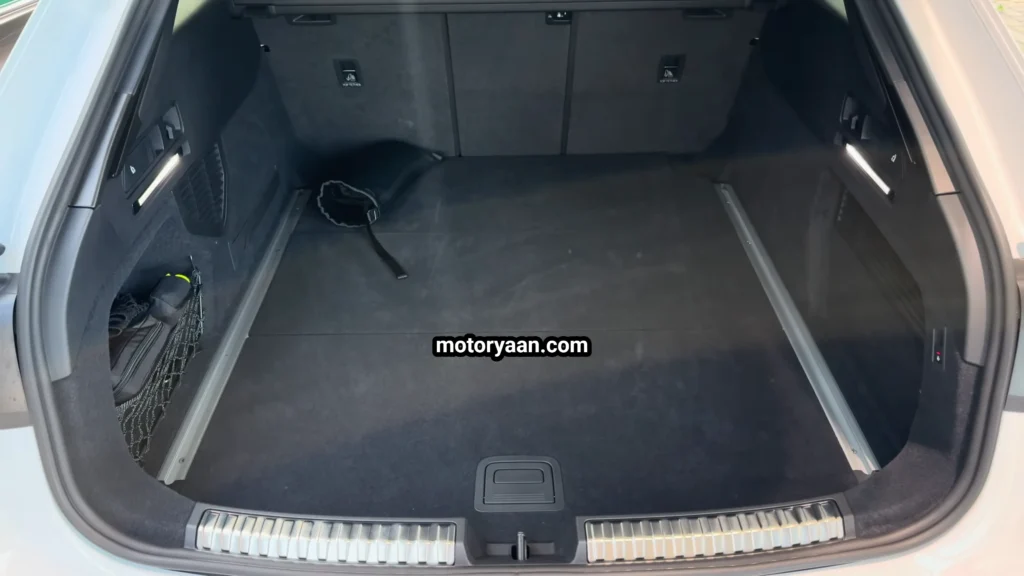 2026 Audi A6 Avant boot space luggage area