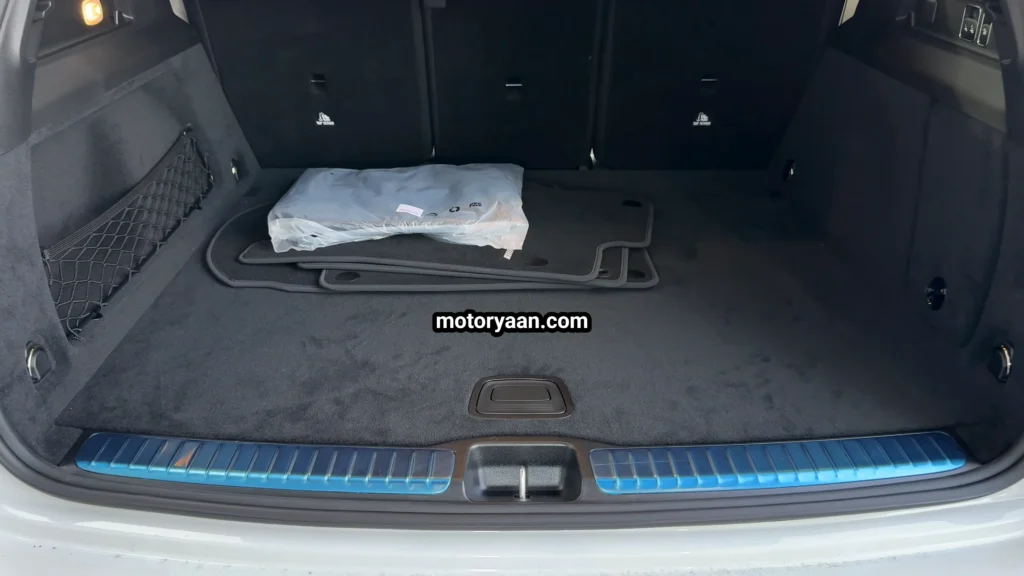 2026 Mercedes AMG GLE 63 S boot space and luggage area