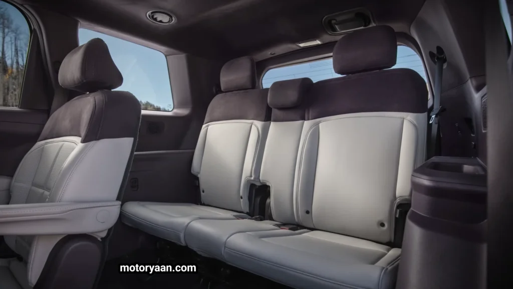 2027 Kia Telluride SX-Prestige Hybrid third row seats