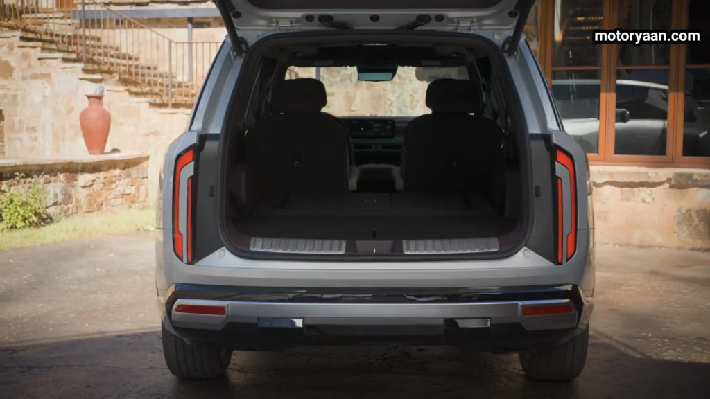 2027 Kia Telluride SX-Prestige Hybrid boot space
