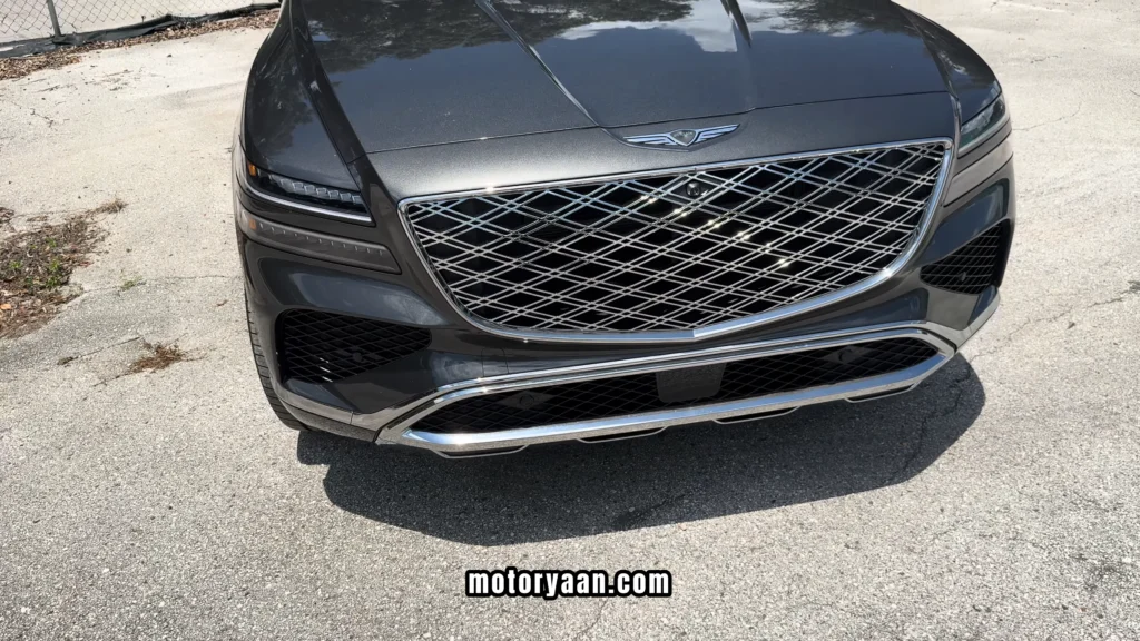 Close-Up Front Profile of 2026 Genesis GV80