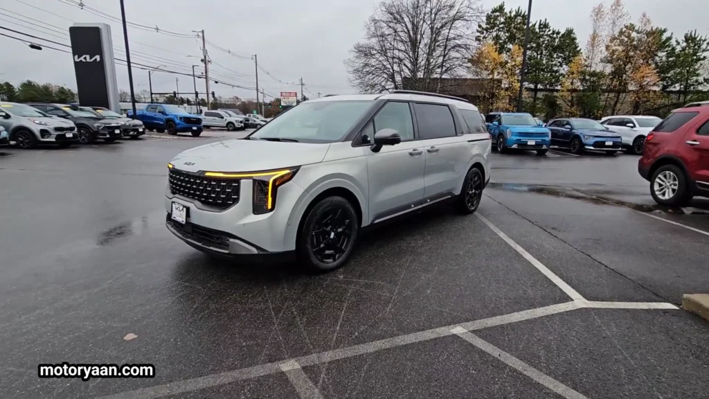 2026 Kia Carnival SX Prestige full side profile with front design visible