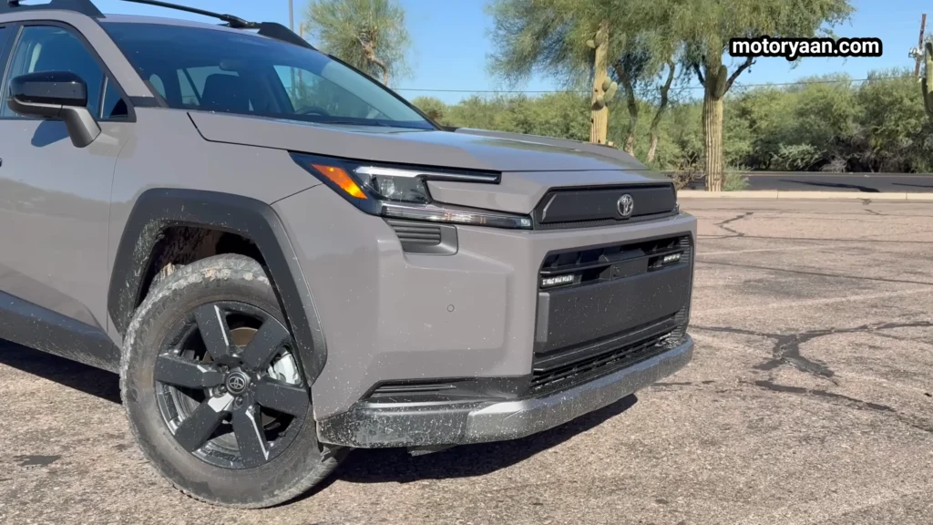 2026 Toyota RAV4 Woodland front fender and side profile detail