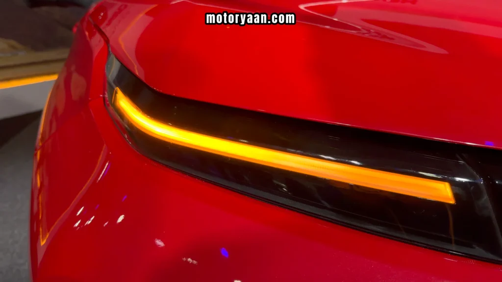 2026 Tata Punch Facelift LED DRLs with integrated turn signal indicators