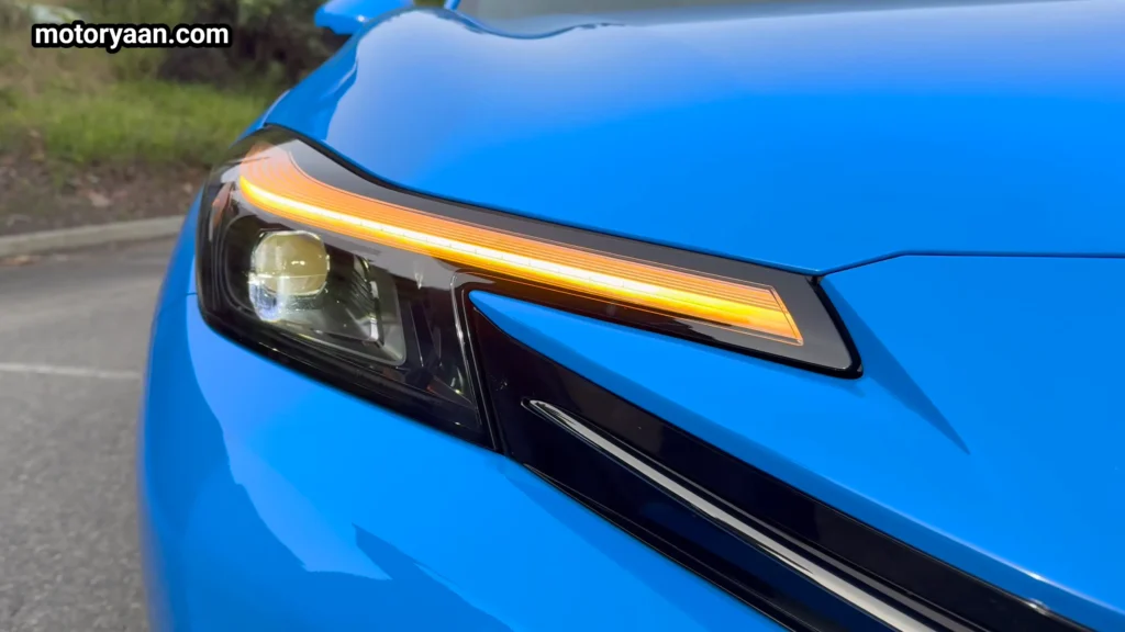 2026 Honda Prelude LED headlight close up