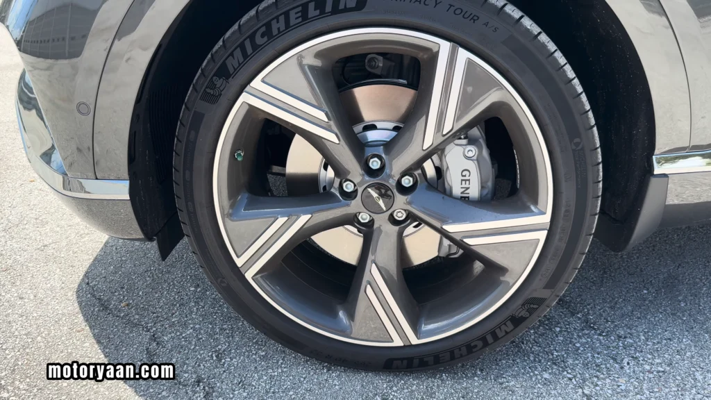 Alloy Wheel Design of 2026 Genesis GV80
