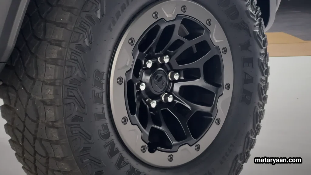 2027 Ram 1500 SRT TRX Officially Revealed 18-inch alloy wheels with 35-inch tires