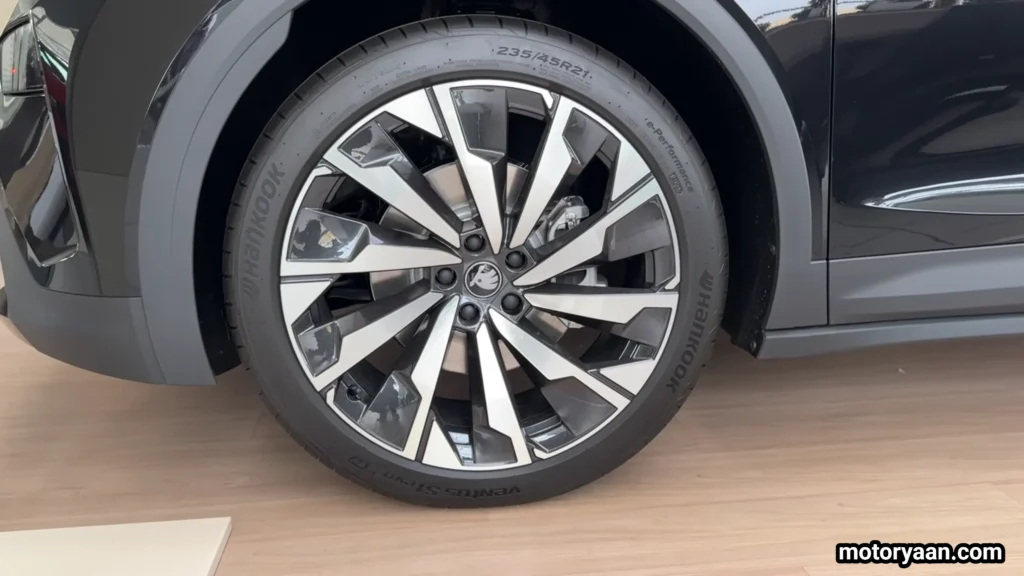 2026 Skoda Elroq Review alloy wheel design with aerodynamic EV styling