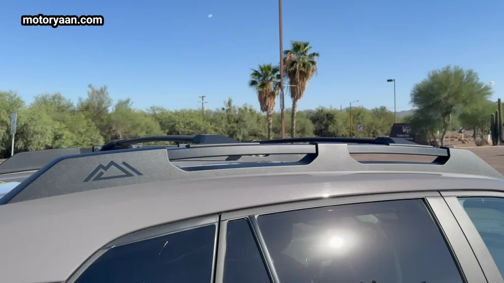 2026 Toyota RAV4 Woodland roof rail close up
