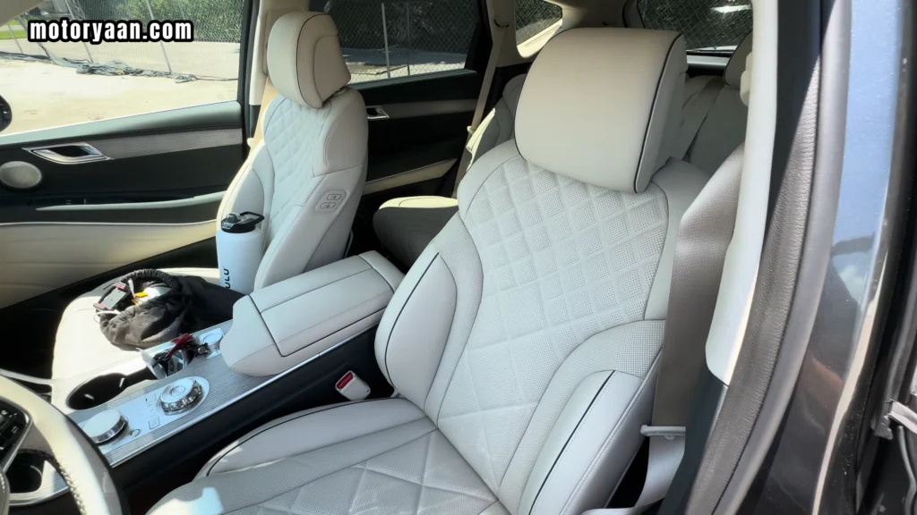 Front Interior Details of 2026 Genesis GV80