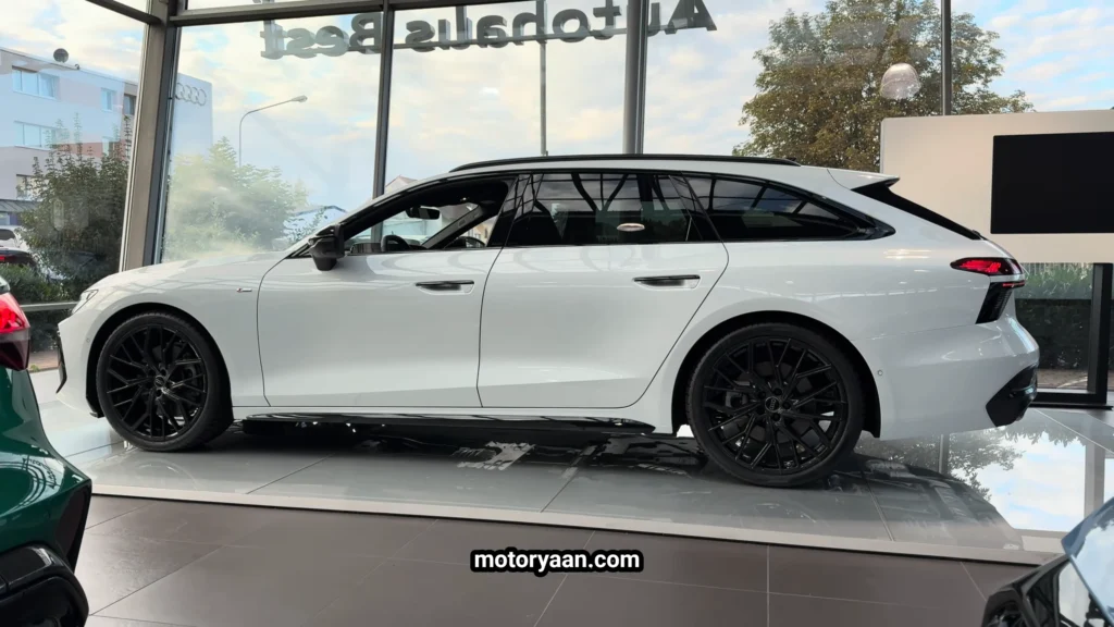 2026 Audi A6 Avant side profile showing estate proportions