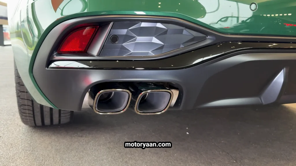 2026 Audi A5 Avant exhaust tip detail