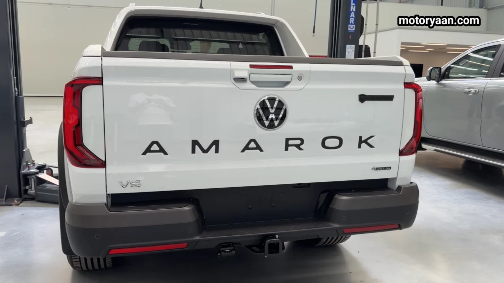 Volkswagen Amarok W600 Walkinshaw rear profile with revised bumper and badging
