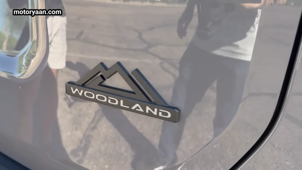 2026 Toyota RAV4 Woodland rear Woodland badging