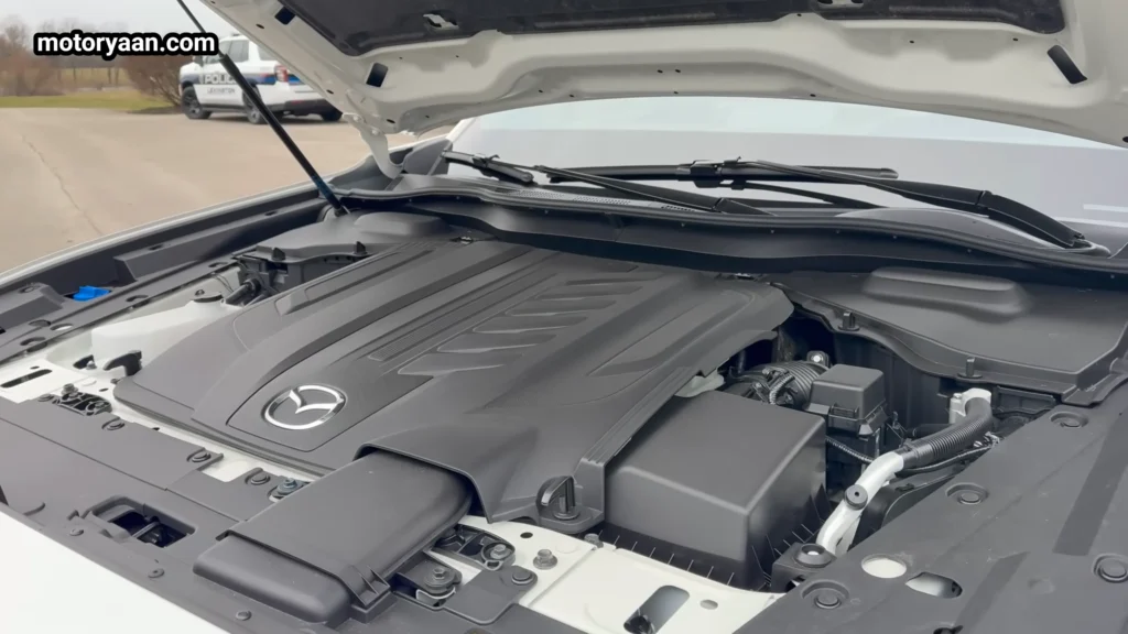 2026 Mazda CX 70 engine bay view
