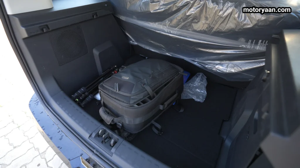 Boot Space of 2026 Tata Sierra Base Variant