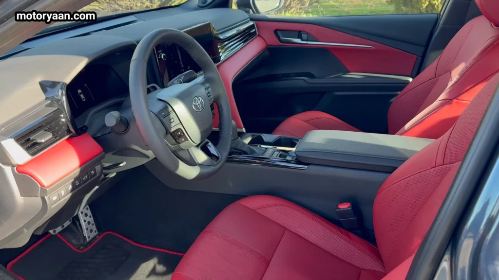 2026 Toyota Camry Hybrid front cabin dashboard and center console