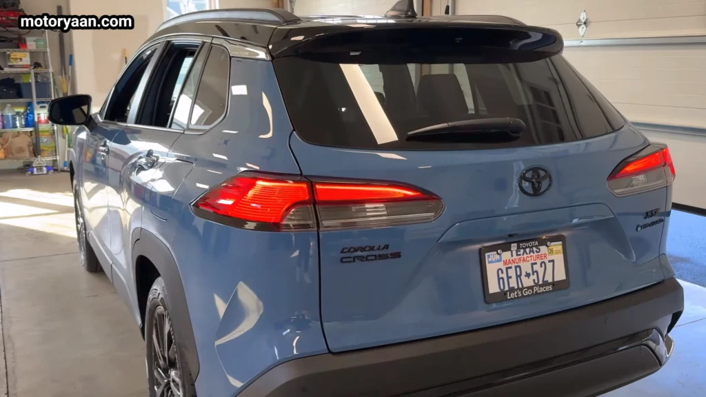 2026 Toyota Corolla Cross Hybrid XSE rear design