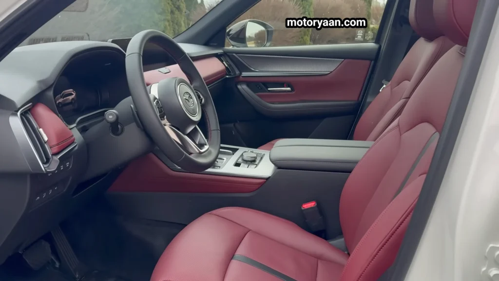 2026 Mazda CX 70 front interior cabin view