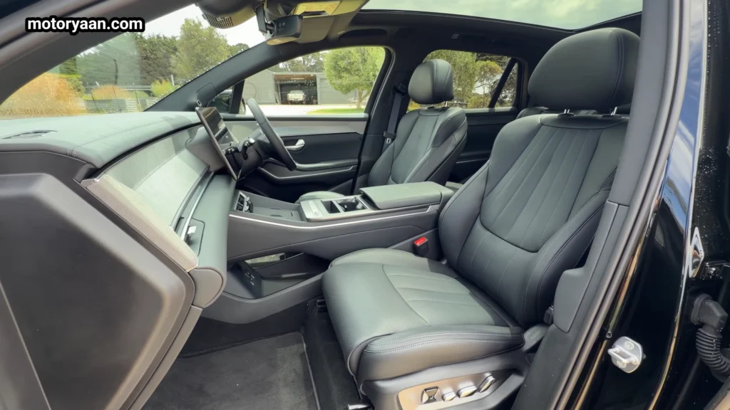 BYD Sealion 8 front seats and center console