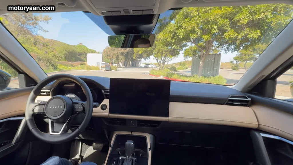 2026 Mazda CX 5 dashboard with digital cluster and touchscreen