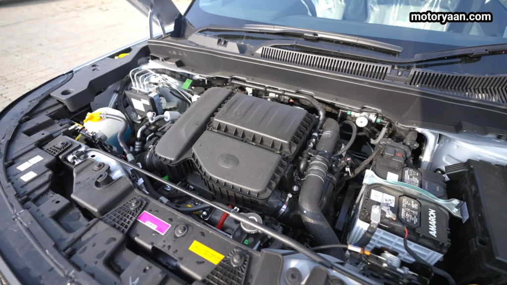 Engine Bay of the Sierra Base Variant
