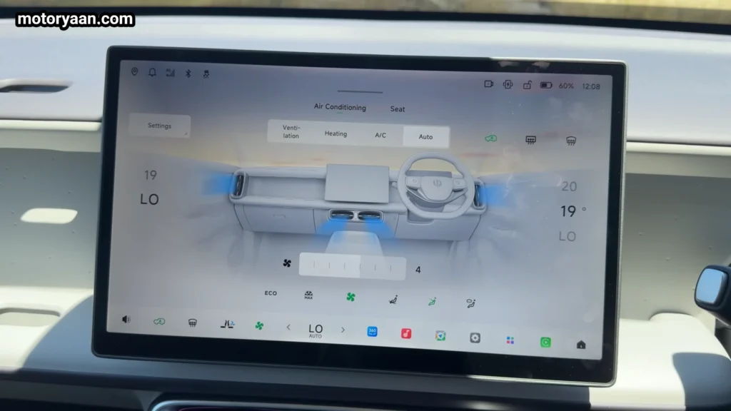 Leapmotor B10 Touchscreen Infotainment System