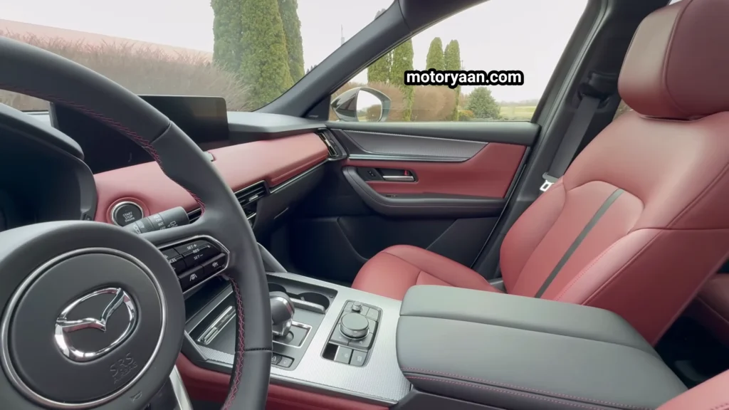 2026 Mazda CX 70 dashboard and front seats